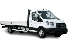 Car Hire Melksham - Ford Transit Dropside Van - Van hire Melksham